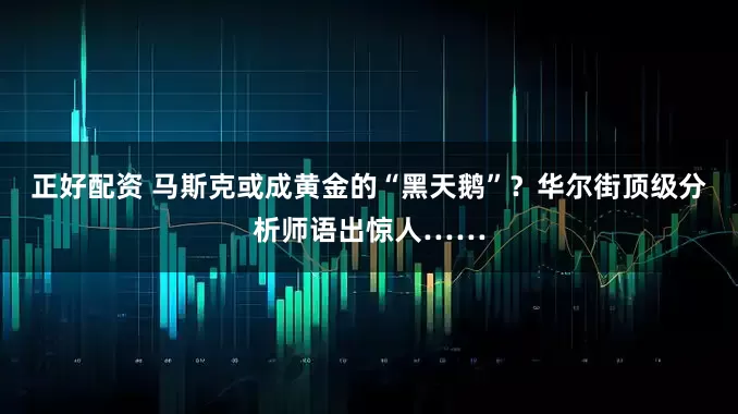 正好配资 马斯克或成黄金的“黑天鹅”?华尔街顶级分析师语出惊人……